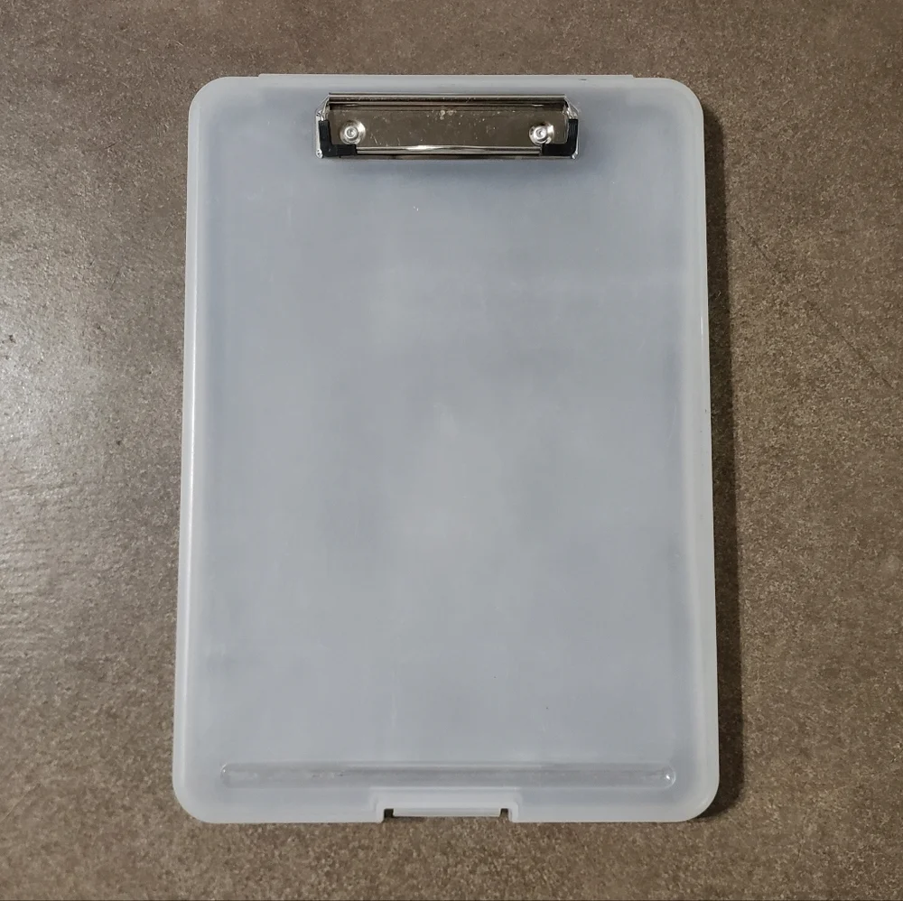Clear | SITHON | Storage Box Clipboard